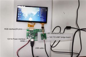 7 Inch Touch Layar Raspberry Pi